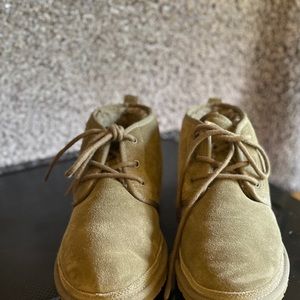 Olive Green Ugg Ankle Boots Size 10